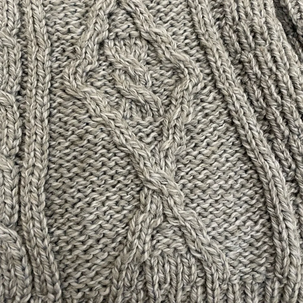 Aran Sweater Market blue cabled cardigan - Picture 8 of 14